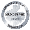 MEDALLA PLATA MUNDUS VINI 2022